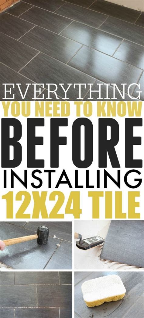 Everything You Need to Know Before Installing 12×24 Tile